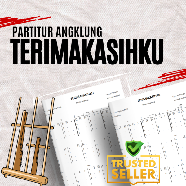 Not Angklung Terimakasihku (Partitur Angklung Terimakasihku) PDF Download